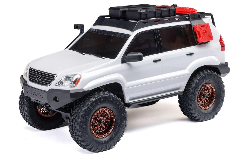 Axial Scale Crawler SCX24 Lexus GX470, Blanc RTR 1:24