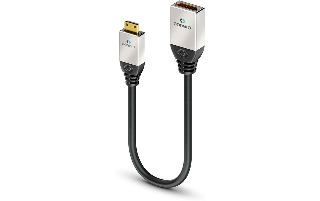 sonero Câble adaptateur 4K High Speed Mini-HDMI (HDMI-C) - HDMI