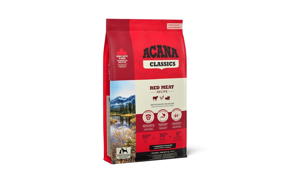 Acana Alimentation sèche Classics Red Meat Recipe, 9.7 kg