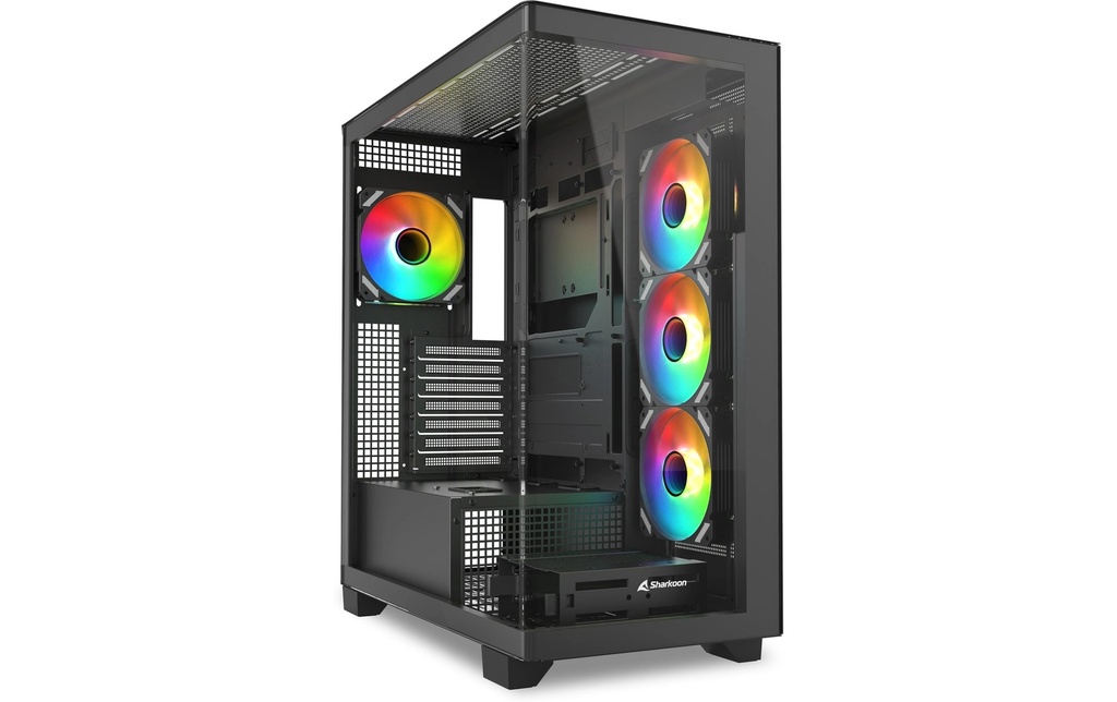 Sharkoon Boîtier d’ordinateur ELITE SHARK CA500 Noir