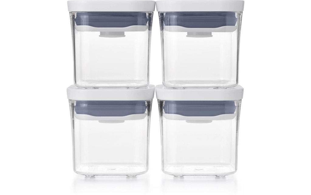 Oxo Good Grips Récipients à provisions Pop Mini, 190 ml, set de 4