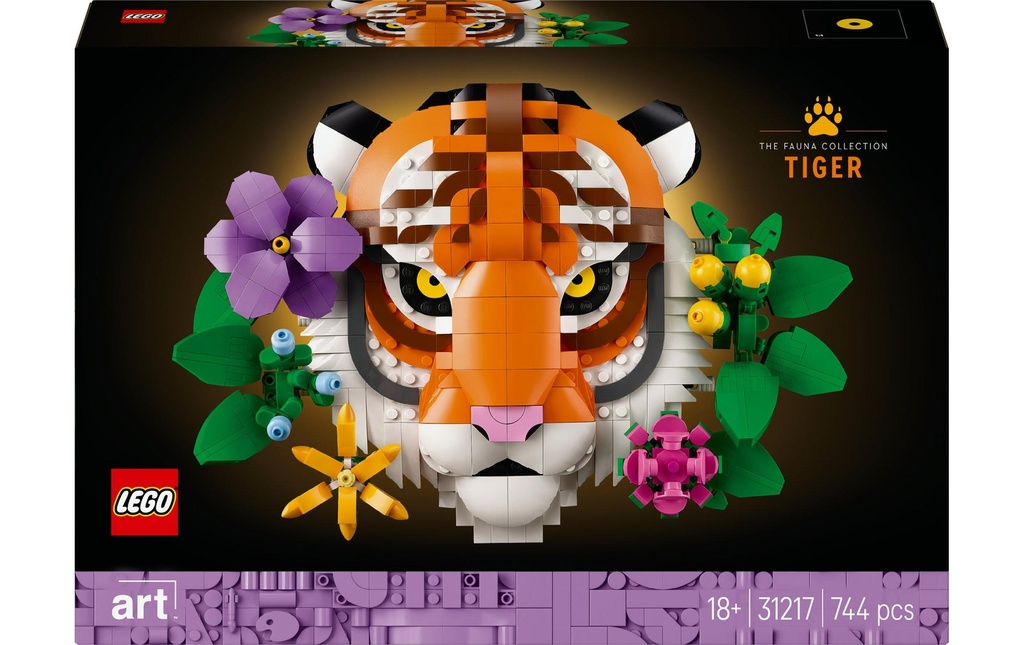 LEGO® Art Collection Fauna – Tigre 31217