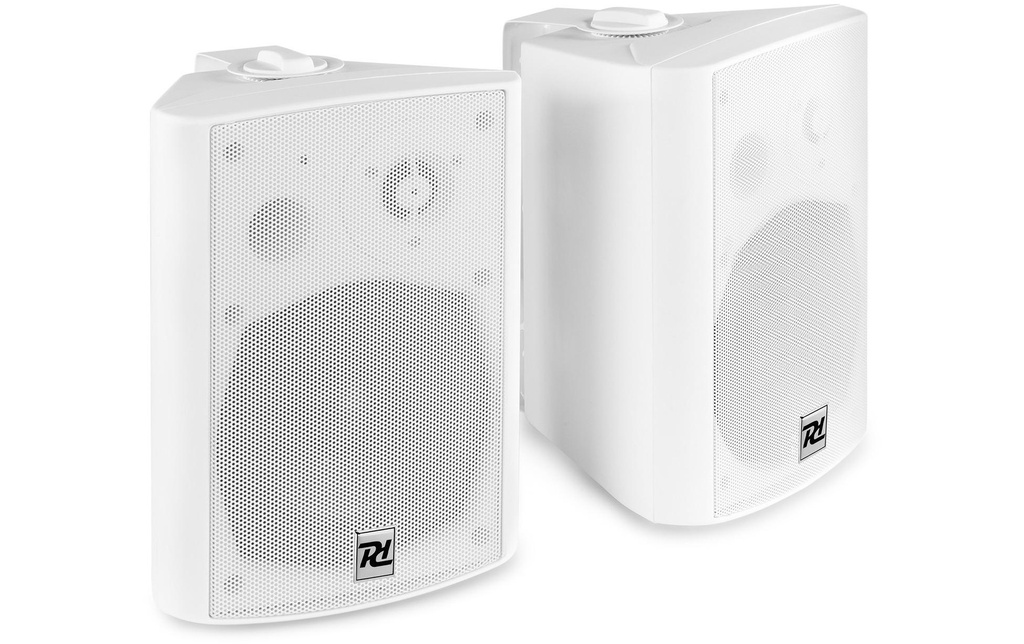 Power Dynamics Haut-parleur d’installation DS65MW 60W, paire blanche