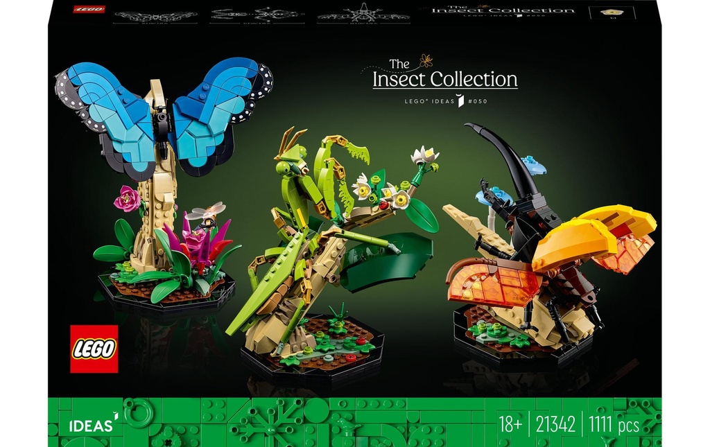 LEGO® Ideas La collection d'insectes 21342