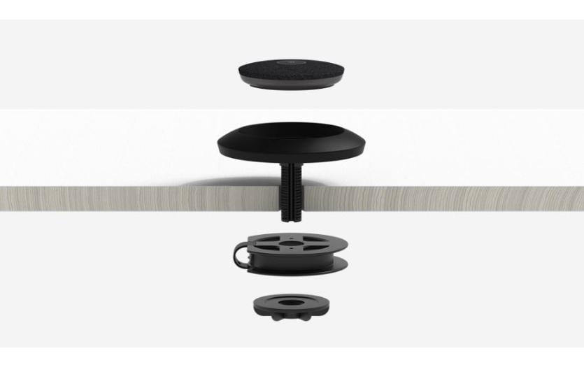 Logitech Fixation pour Rally Mic Pod Noir