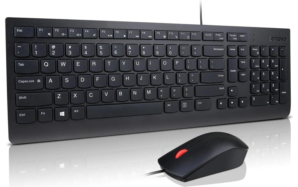 Lenovo Ensemble clavier-souris Essential Wired Combo Aménagement CH