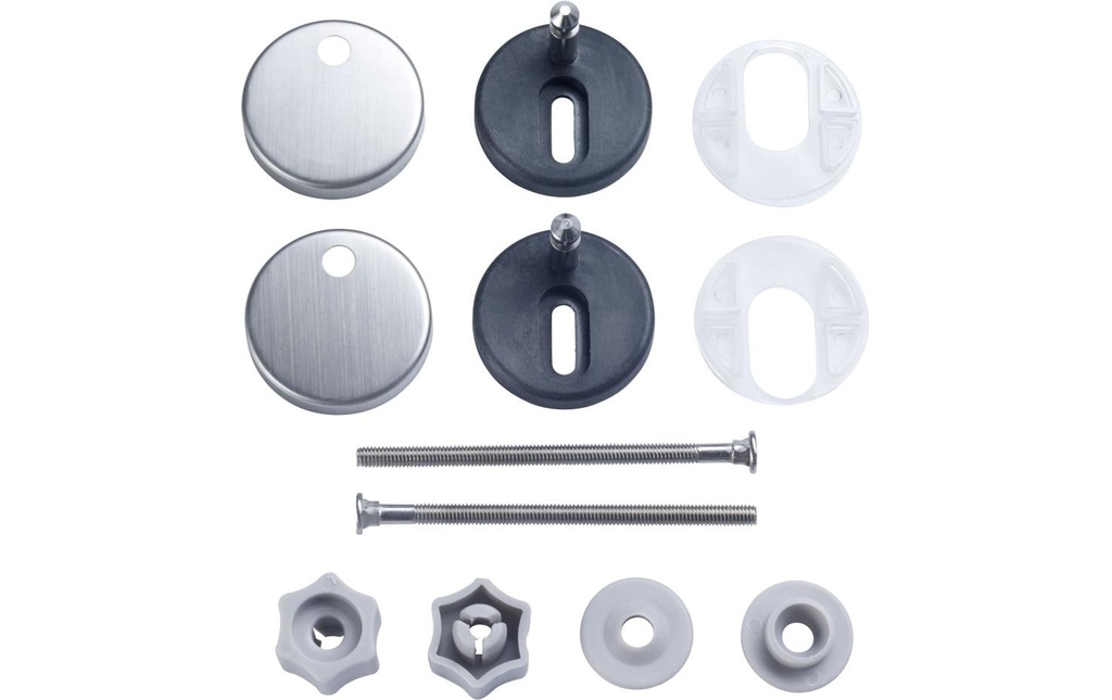 diaqua® Kits de fixation pour siège de toilette Barbana, Formica, Levanzo