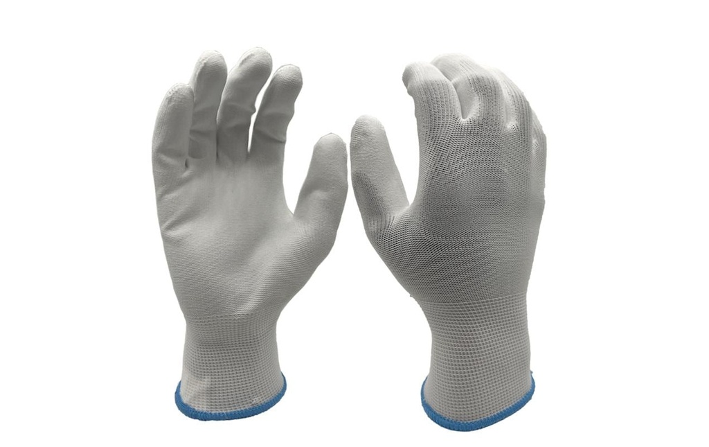 FTM Gant de travail Polyester, L, Blanc, 1 Pièce/s