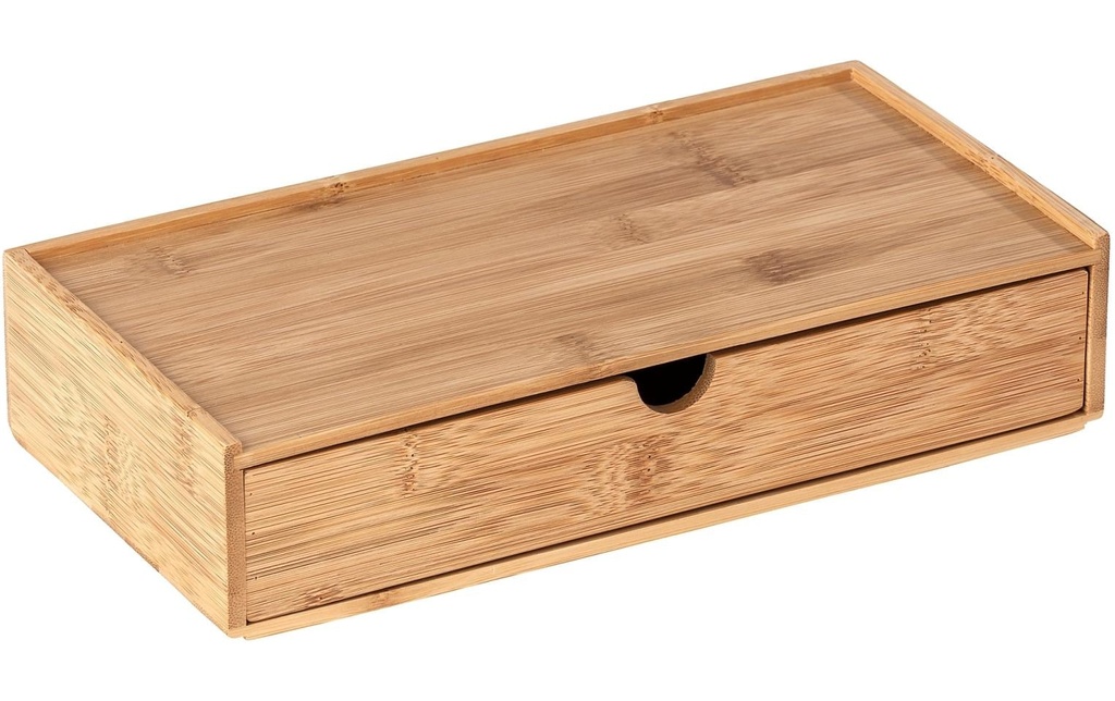 Wenko Supports pour ustensiles de salle de bains Terra Nature, avec tiroir