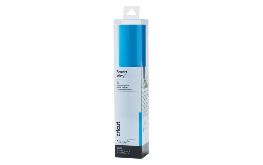 Cricut Film de vinyle Smart détachable 33 x 366 cm, 1 Pièce/s, Bleu clair