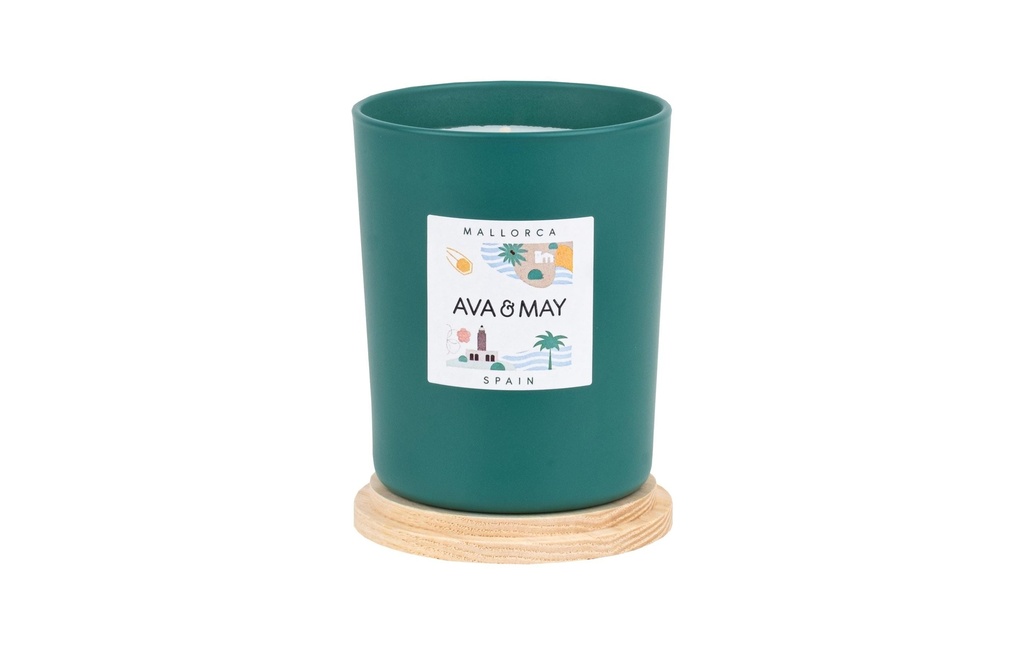 AVA & MAY Bougie parfumée Mallorca 180 g