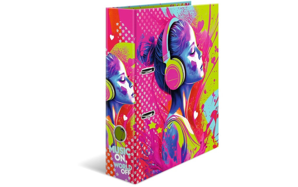 HERMA Dossier Music Girl A4, 7 cm