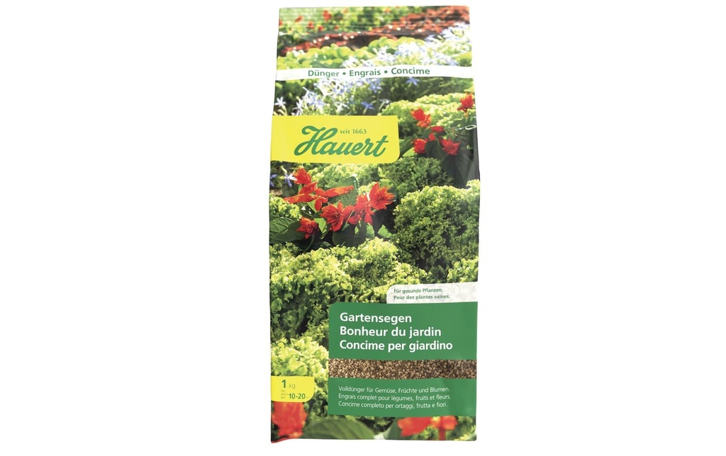 Hauert Engrais complet Bénédiction du jardin, 1 kg