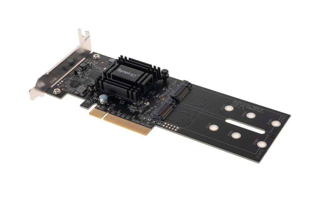 Synology Carte d’extension M2D18 Dual M.2 SSD Slot