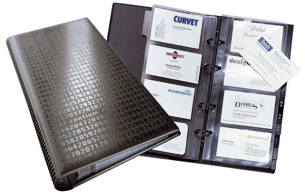 DURABLE Classeur de cartes de visite Visifix Centium