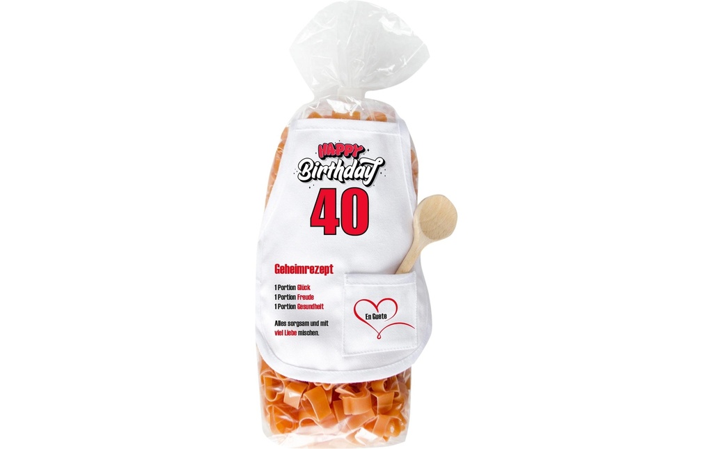 Trendcompany Pâtes alimentaires 40e anniversaire