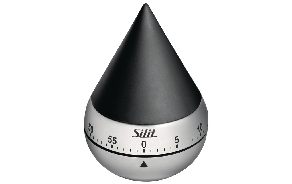 Silit Minuteur de cuisine Swing Noir/Argenté