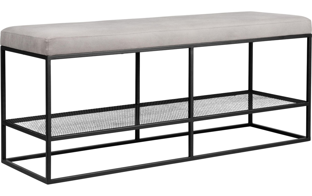 EGLO Banc Bitung 120 x 40 x 45 cm, gris
