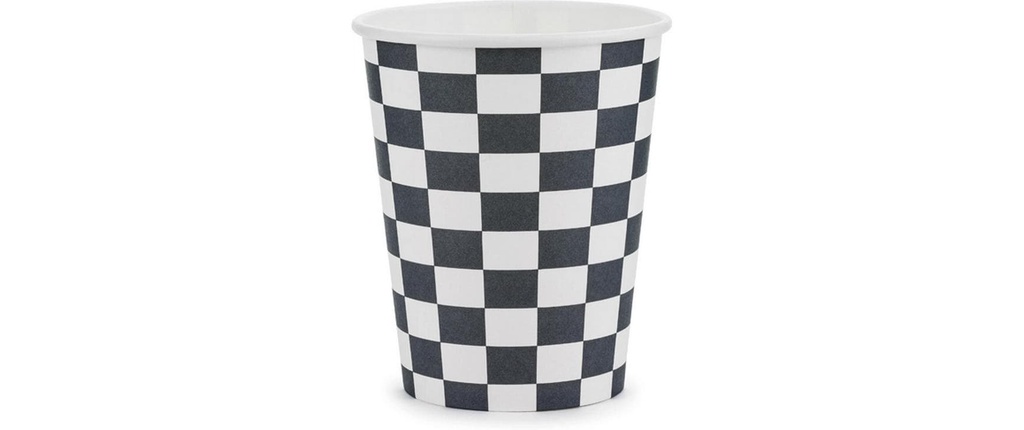 Partydeco Gobelets jetables Voiture 220 ml, 6 pièces