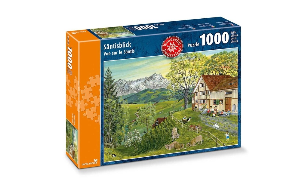 Carta.Media Puzzle Vue sur le Säntis