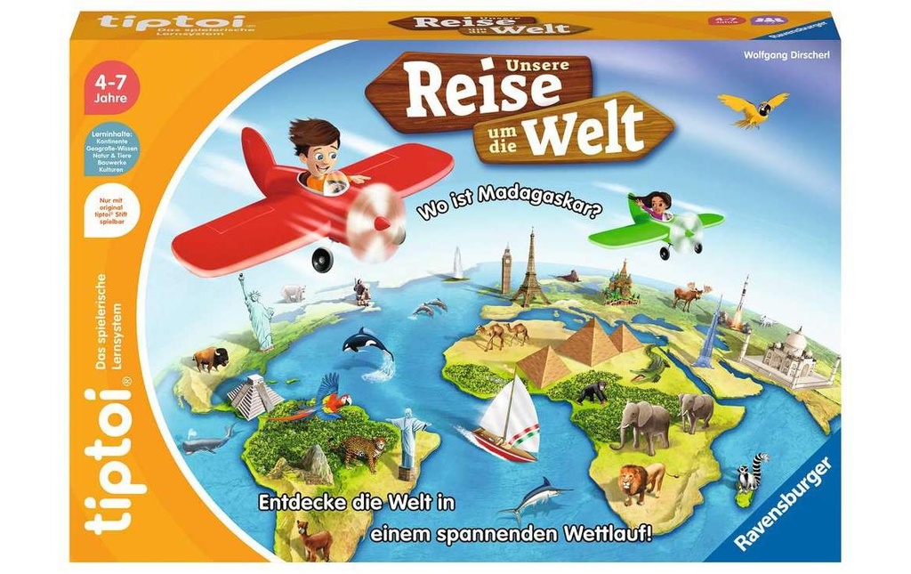 tiptoi Jeu Unsere Reise um die Welt