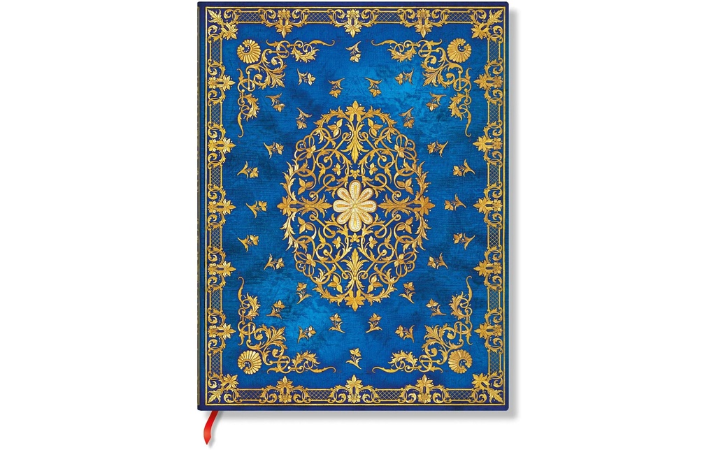 Paperblanks Bloc-notes Ciel de soie 18 x 12 cm, Vierge, Bleu foncé