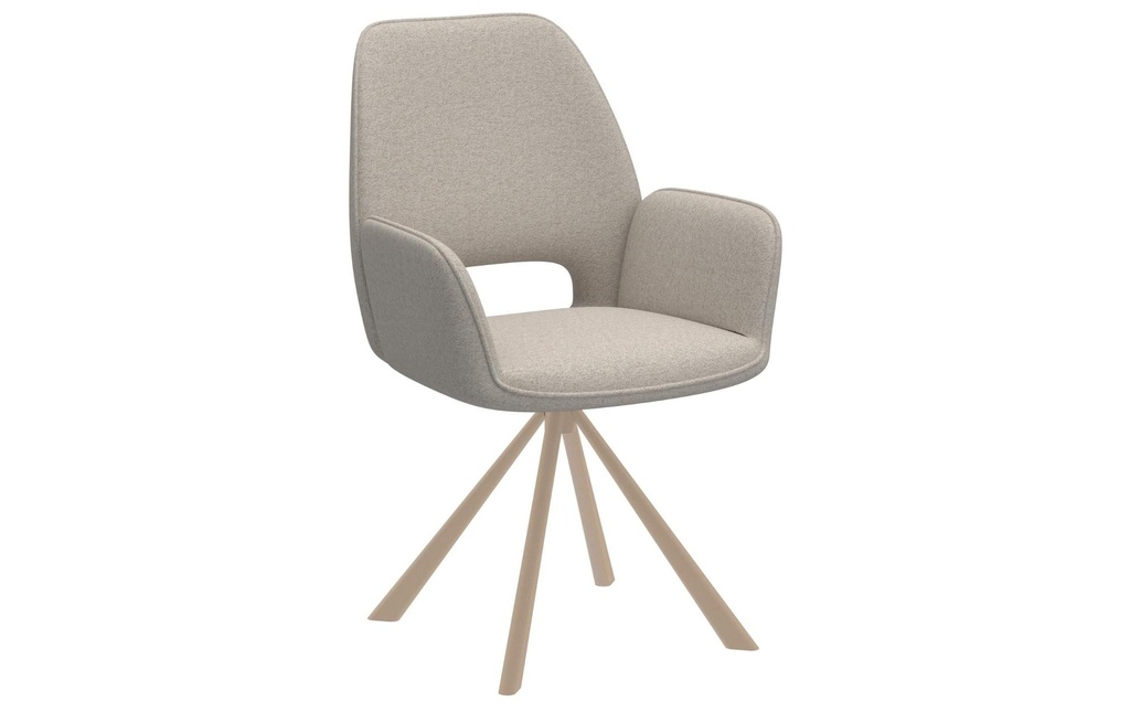 AC Design Chaise Graham 2 pièces, Beige