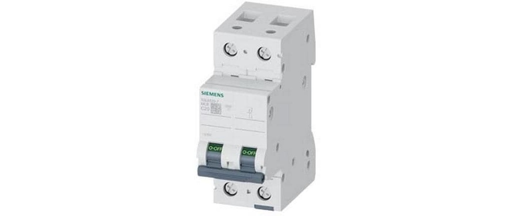 Siemens Disjoncteur de protection de ligne 230 V 6kA, 1+N pôles, C, 20A