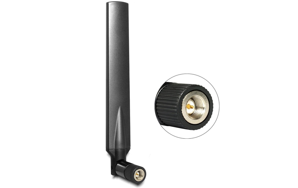 Delock Antenne LTE SMA SMA 4 dBi Rayonnement omni directionnel