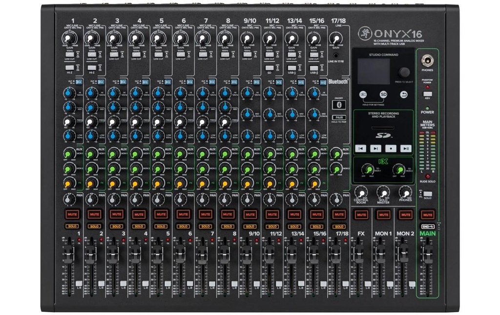 Mackie Table de mixage ONYX16 18 canaux