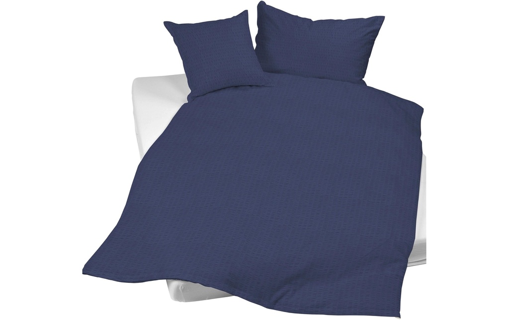 Night Fashion Housse de duvet Edi 160 x 210 cm, Turquoise
