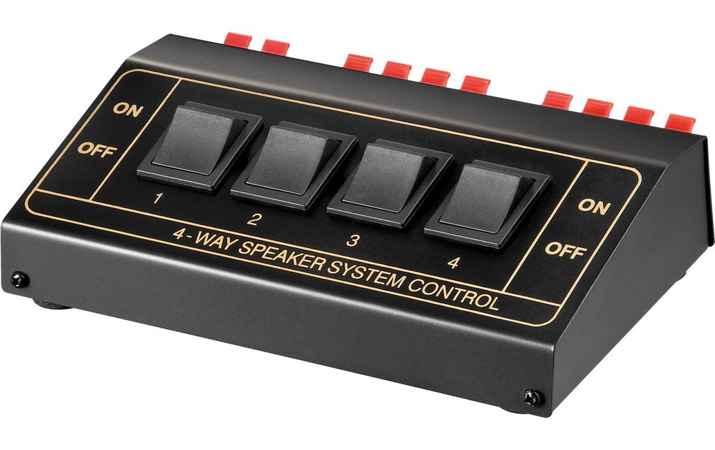 CE Consoles de commutation des haut-parleurs 4 fois