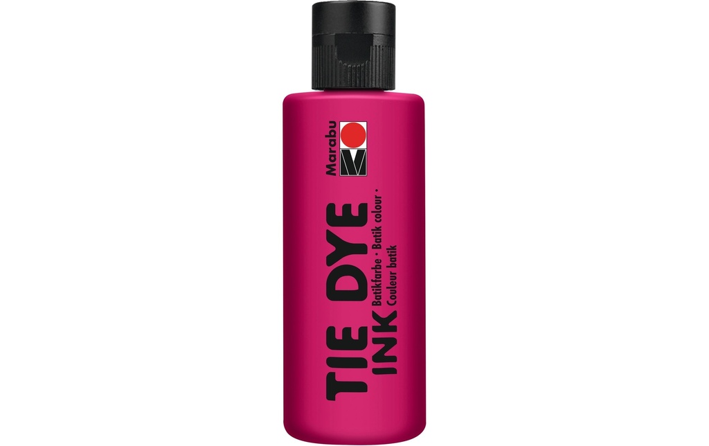 Marabu Peinture pour textile Tie Dye Ink, 80 ml, 005 Framboise