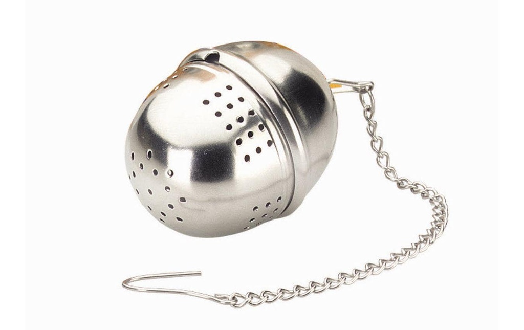 Ibili Boule à thé Oval Argenté