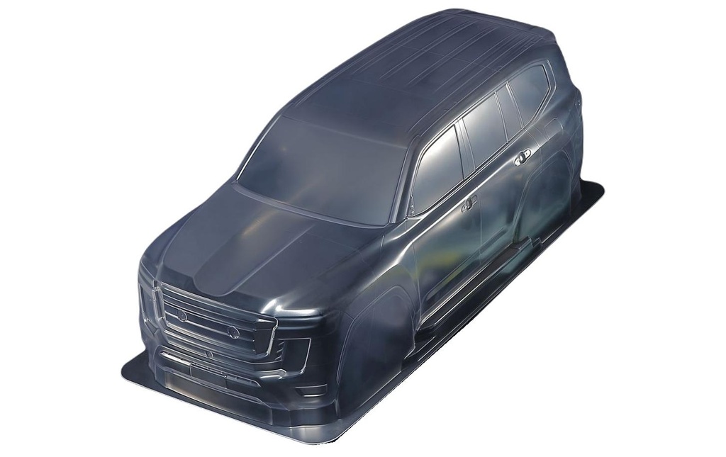 Tamiya Carrosserie Toyota Land Cruiser 300 non peint, 1:10