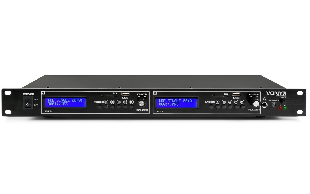 Vonyx Lecteur audio pro VX2USB