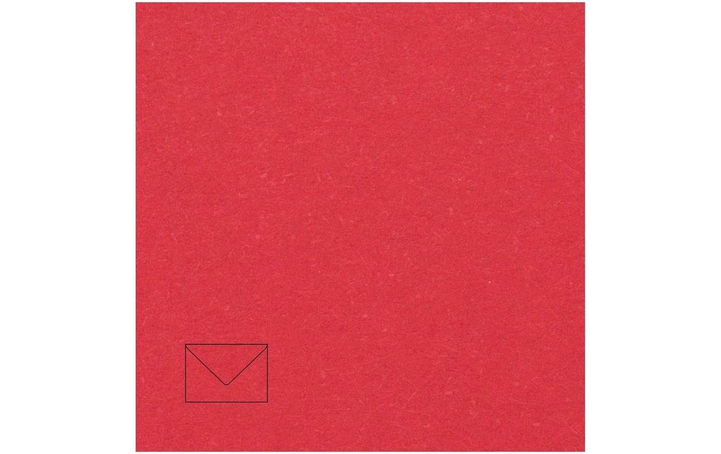 Rico Design Paper Poetry Essentials Enveloppe C7 Rouge