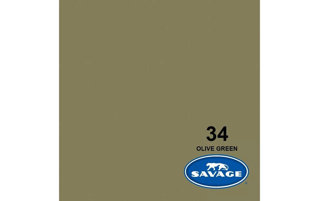 Savage Fond Papier 2.72 x 11m Olive Green