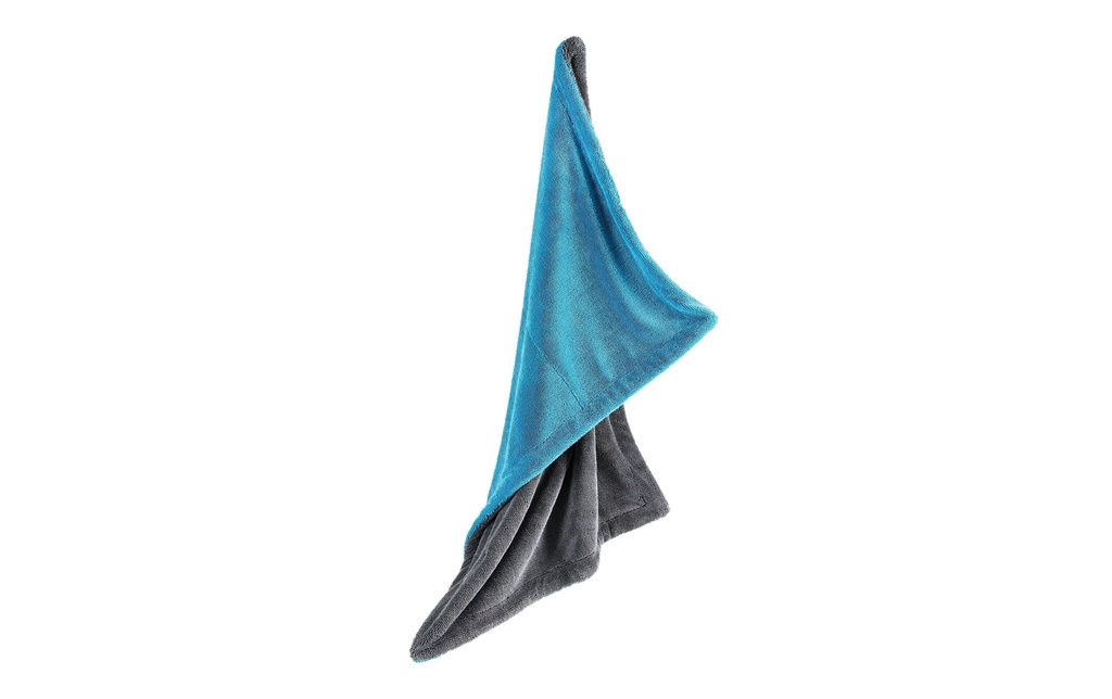 Lichterblitz Chiffon sec 60 x 90 cm, gris/bleu