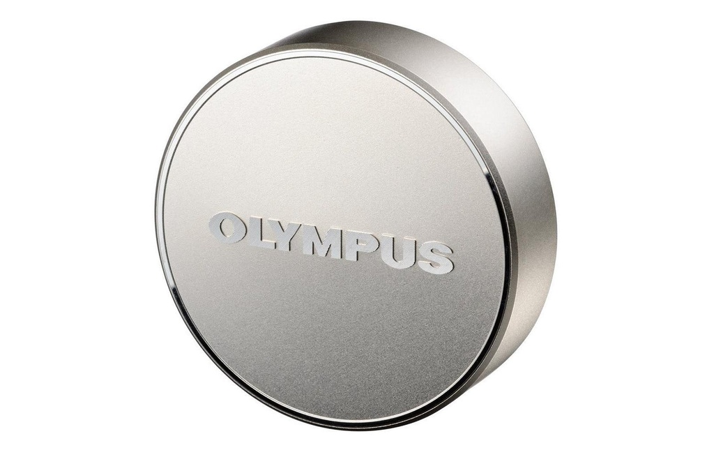 OM-System Capuchon d'objectif LC-61 Couvercle frontal argent