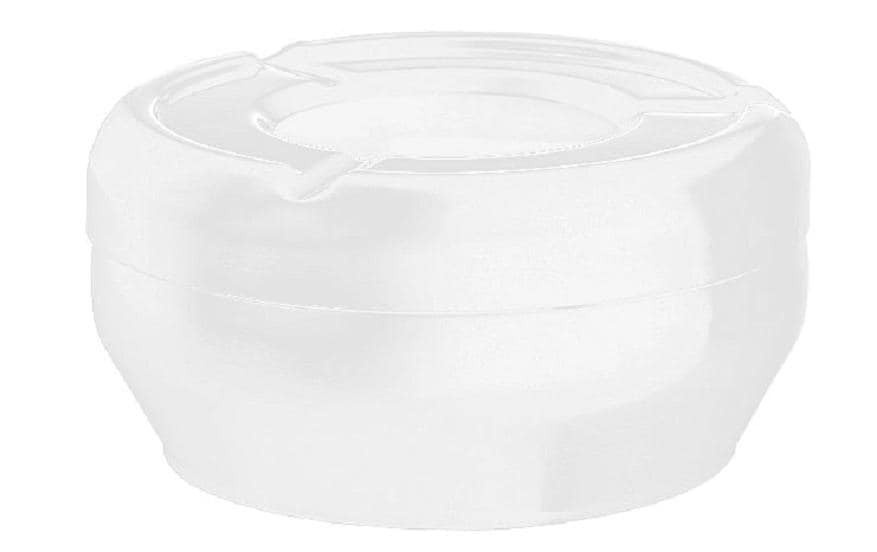 Paderno Cendrier Ø 12 cm, Blanc