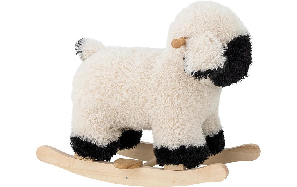 Bloomingville Animal à bascule Dolly Mouton Blanc