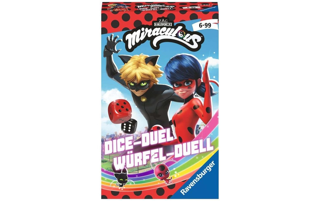 Ravensburger Jeux d’enfant Duel de cubes Miraculous