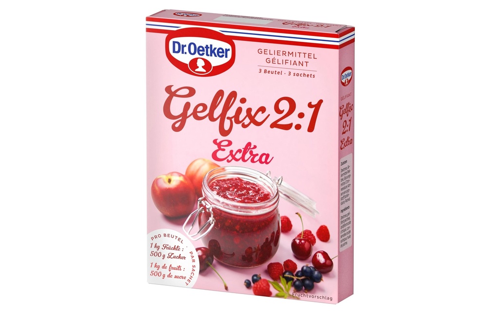 Dr.Oetker Gélatine Gelfix Extra 2:1 3 x 25 g