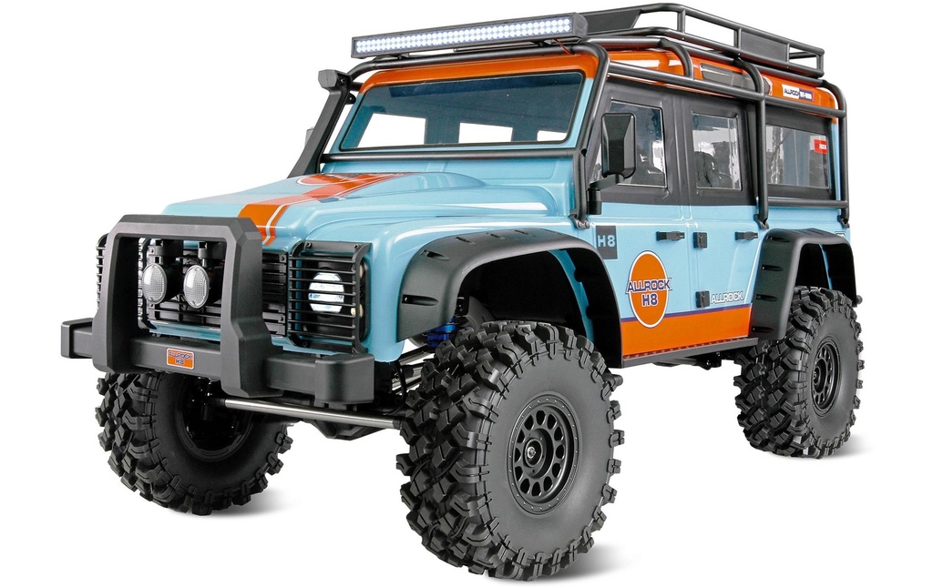Amewi Scale Crawler ALLROCK H8 V2 1:8 RTR bleu/orange