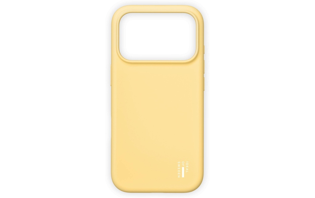 Ideal of Sweden Silicone Case MagSafe iPhone 17 Pro Soft Lemon