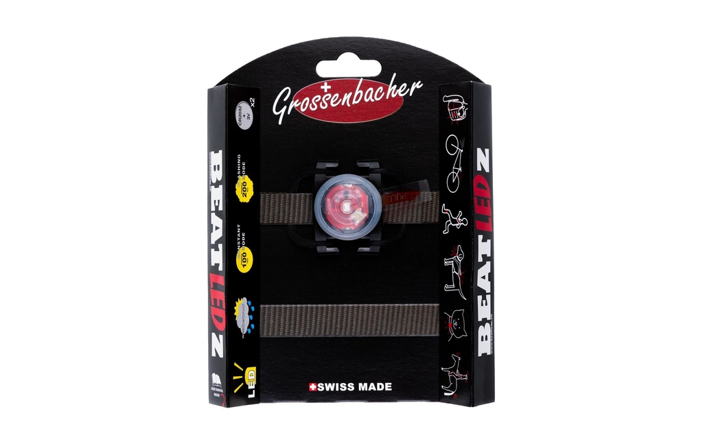 Grossenbacher Lampe BeatLEDz SG1, Jaune