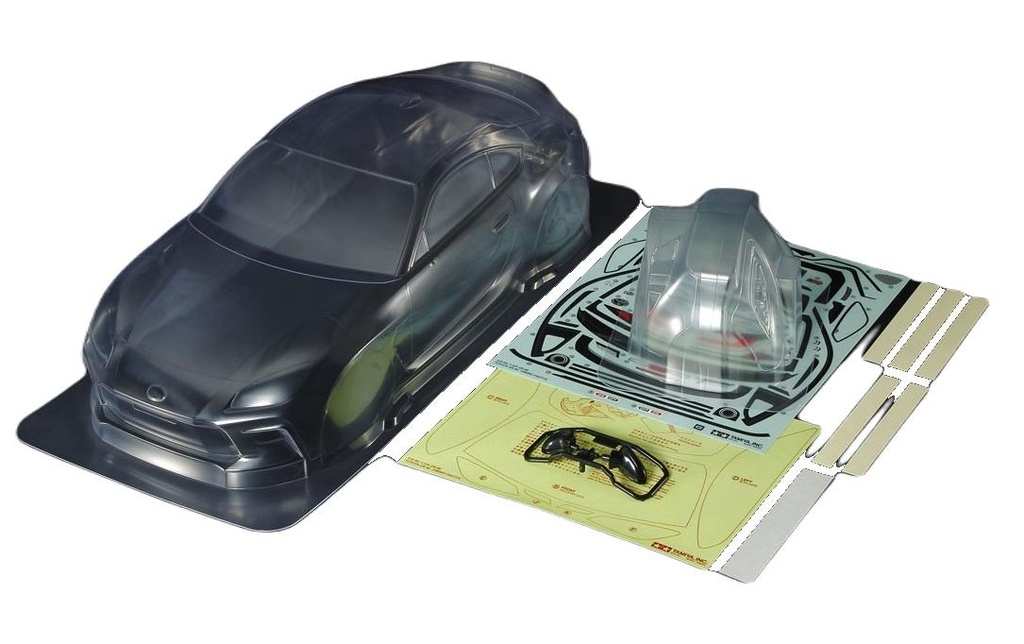 Tamiya Carrosserie Toyota GR 86, non peint, 185 mm, 1:10