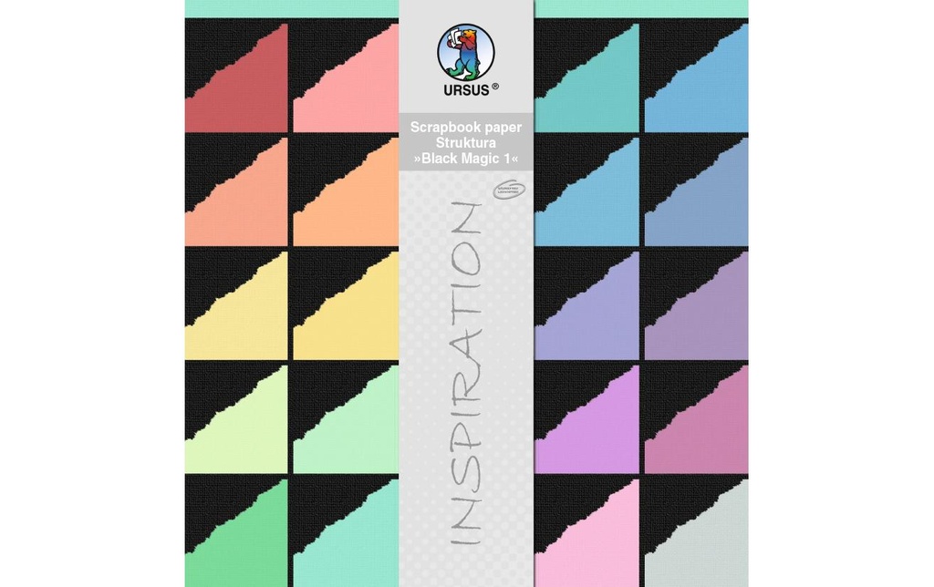 URSUS Papier cartonné Struktura 30.5 x 30.5 cm, 220 g/m²