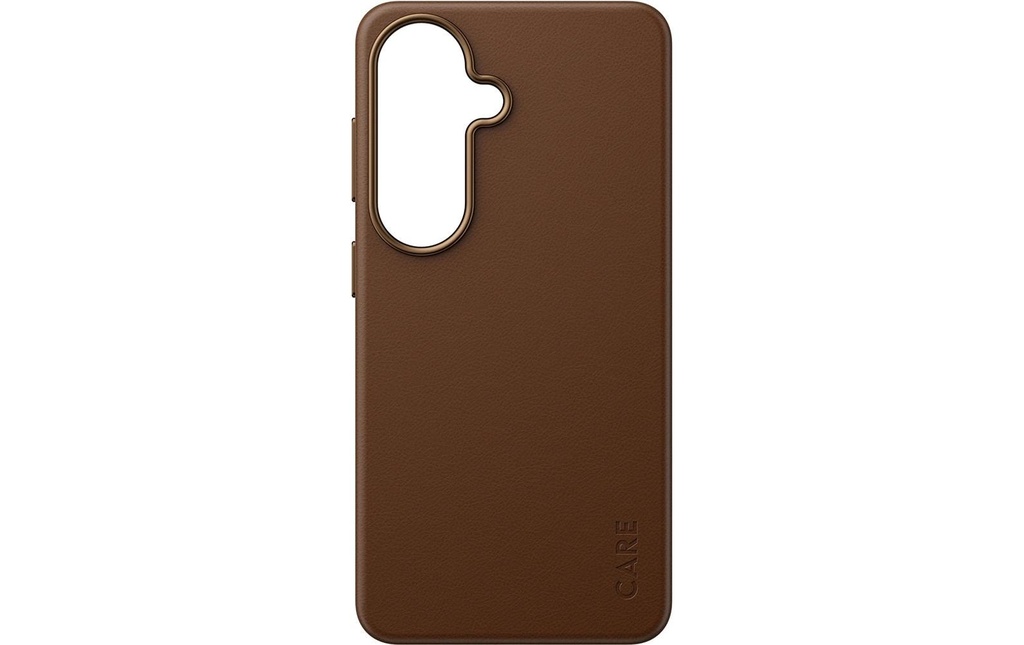 CARE Coque arrière Solo pour Samsung S26 Marron